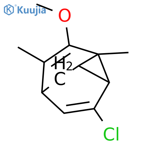 TRICYCLO[3.3.1.02,8]NONA-3,6-DIENE, 7-CHLORO-3-METHOXY-2,4-DIMETHYL- structure