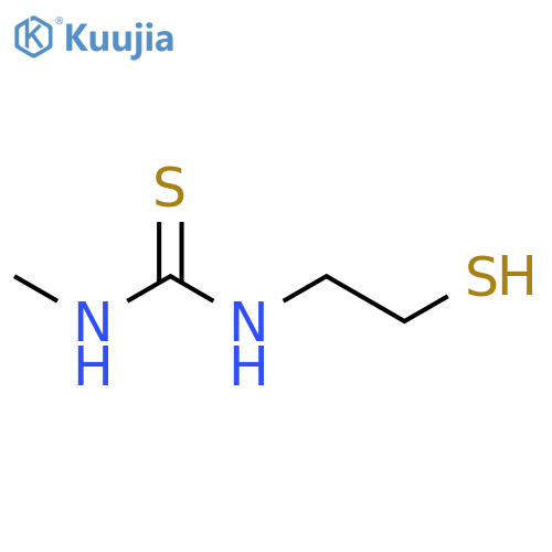 Thiourea, N-(2-mercaptoethyl)-N'-methyl- structure
