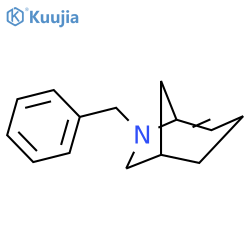 6-Azabicyclo[3.2.1]oct-3-ene, 6-(phenylmethyl)- structure
