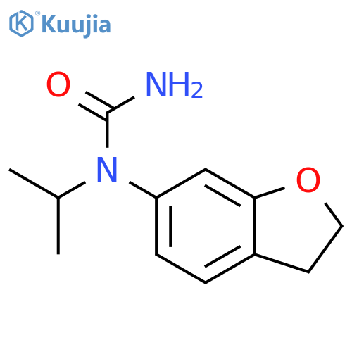 Urea, N-(2,3-dihydro-6-benzofuranyl)-N-(1-methylethyl)- structure