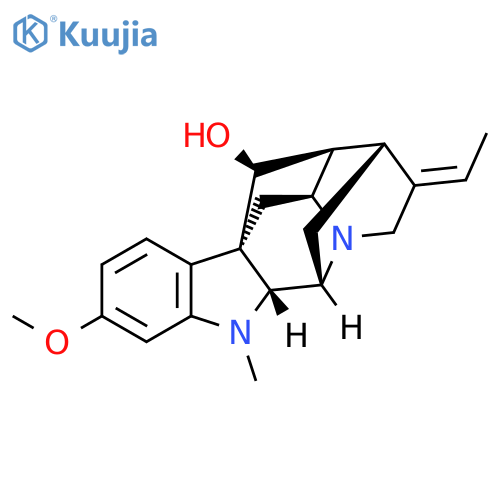 Ajmalan-17-ol, 19,20-didehydro-11-methoxy-, (17S,19E)- (9CI) structure