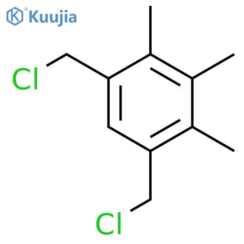 Benzene, 1,5-bis(chloromethyl)-2,3,4-trimethyl- structure