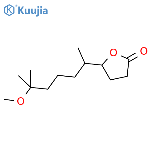 2(3H)-Furanone,dihydro-5-(5-methoxy-1,5-dimethylhexyl)- structure