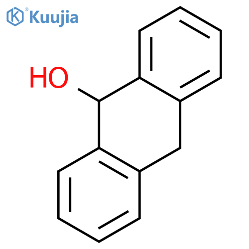 9-Anthracenol, 9,10-dihydro- structure