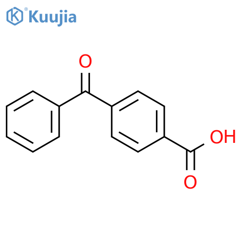 4-Benzoylbenzoic acid structure