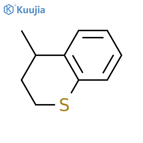 2H-1-Benzothiopyran, 3,4-dihydro-4-methyl- structure