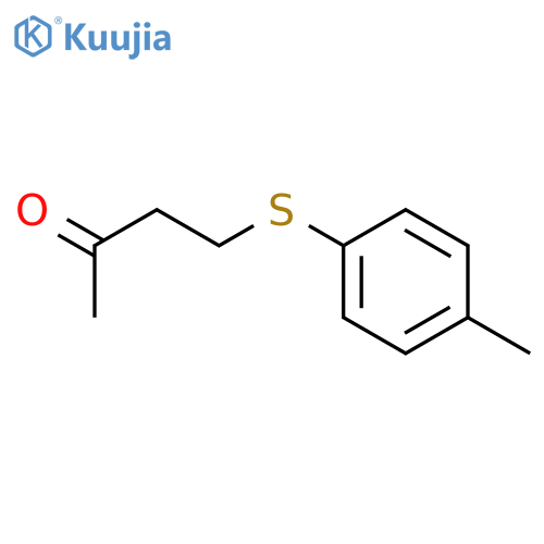 2-Butanone, 4-[(4-methylphenyl)thio]- structure