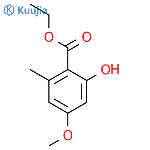 ethyl 4-methoxy-6-methylsalicylate structure