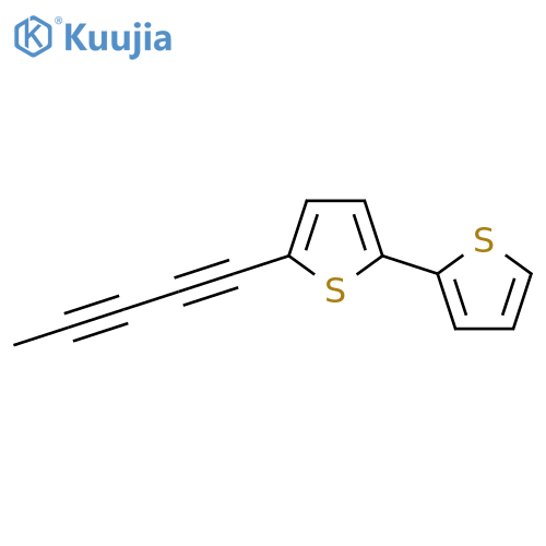 5-(1,3-Pentadiynyl)-2,2'-bithiophene structure