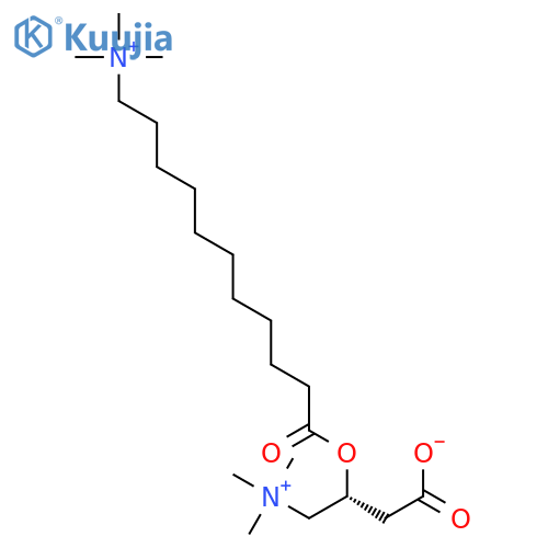 1-Undecanaminium,11-[1-(carboxymethyl)-2-(trimethylammonio)ethoxy]-N,N,N-trimethyl-11-oxo-,mono(inner salt), (R)- (9CI) structure