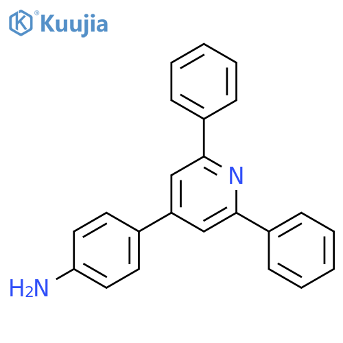 Benzenamine, 4-(2,6-diphenyl-4-pyridinyl)- structure