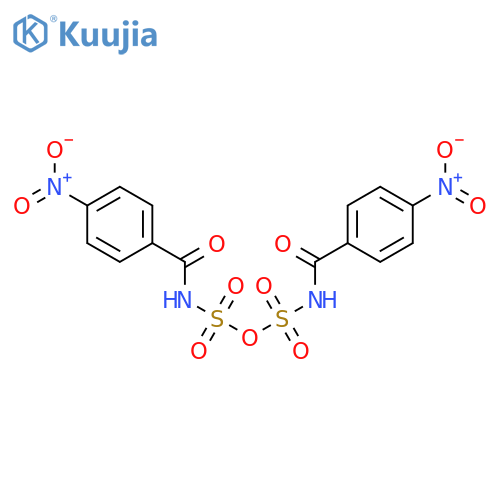 Sulfamic acid, (4-nitrobenzoyl)-, anhydride structure