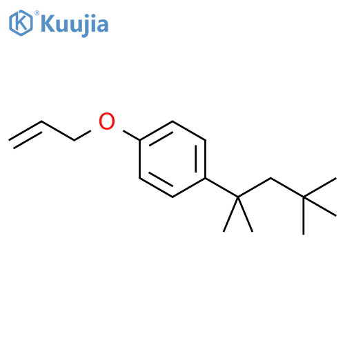 Benzene, 1-(2-propenyloxy)-4-(1,1,3,3-tetramethylbutyl)- structure