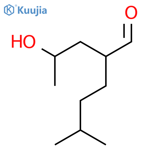 Hexanal, 2-(2-hydroxypropyl)-5-methyl- structure