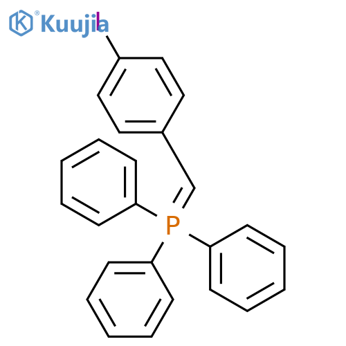 Phosphorane, [(4-iodophenyl)methylene]triphenyl- structure