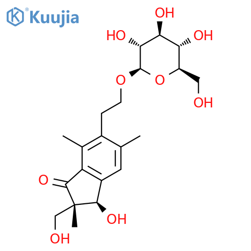 Epipterosin L 2'-O-glucoside structure