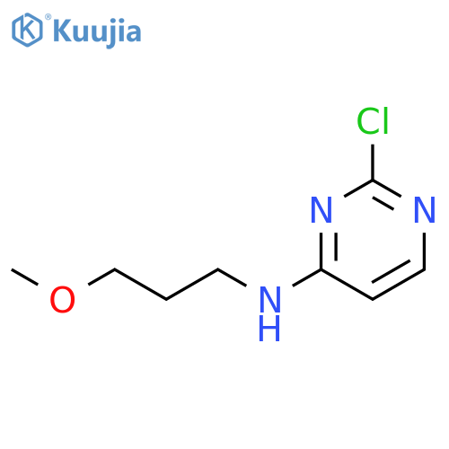 2-chloro-N-(3-methoxypropyl)pyrimidin-4-amine structure
