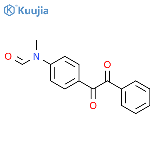 Formamide, N-methyl-N-[4-(oxophenylacetyl)phenyl]- structure
