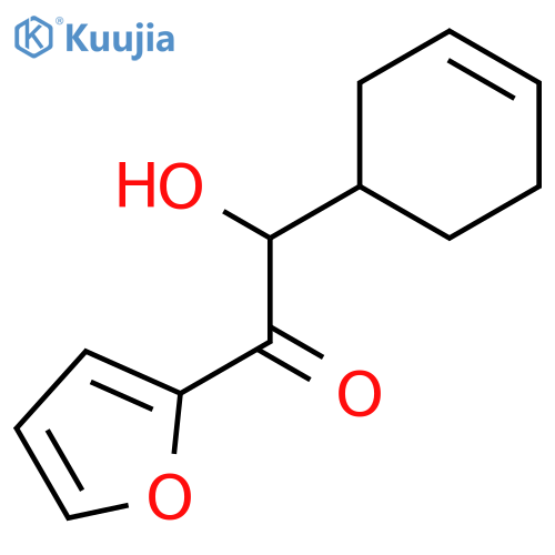 ETHANONE, 2-(3-CYCLOHEXEN-1-YL)-1-(2-FURANYL)-2-HYDROXY- structure