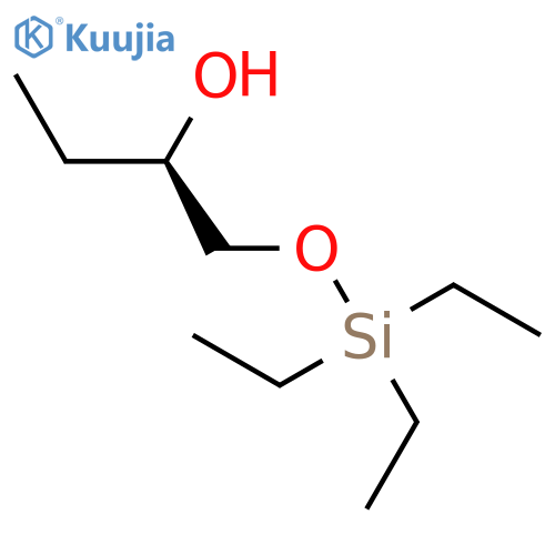 2-Butanol, 1-[(triethylsilyl)oxy]-, (2R)- structure