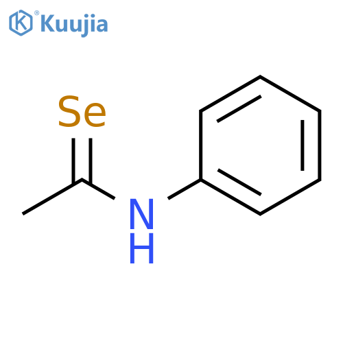 Ethaneselenoamide, N-phenyl- structure
