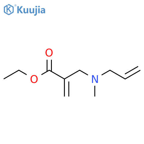 2-PROPENOIC ACID, 2-[(METHYL-2-PROPENYLAMINO)METHYL]-, ETHYL ESTER structure