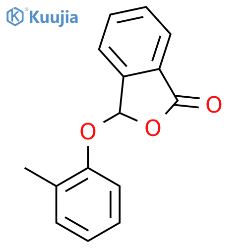 1(3H)-Isobenzofuranone, 3-(2-methylphenoxy)- structure