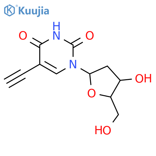 5-Ethynyl-2'-deoxyuridine structure