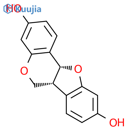6H-Benzofuro[3,2-c][1]benzopyran-3,9-diol,6a,11a-dihydro-, (6aR,11aR)- structure