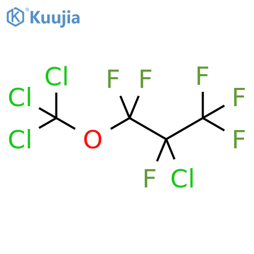 Propane, 2-chloro-1,1,1,2,3,3-hexafluoro-3-(trichloromethoxy)- structure