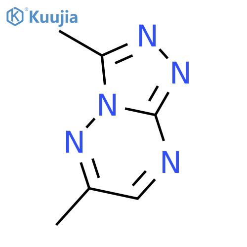 1,2,4-Triazolo[4,3-b][1,2,4]triazine, 3,6-dimethyl- structure