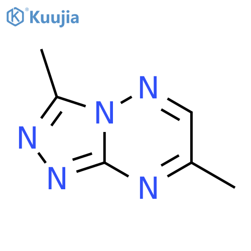 1,2,4-Triazolo[4,3-b][1,2,4]triazine, 3,7-dimethyl- structure