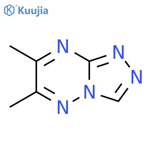 1,2,4-Triazolo[4,3-b][1,2,4]triazine, 6,7-dimethyl- structure