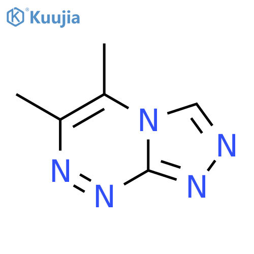 1,2,4-Triazolo[3,4-c][1,2,4]triazine, 5,6-dimethyl- structure