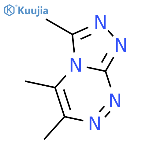 1,2,4-Triazolo[3,4-c][1,2,4]triazine, 3,5,6-trimethyl- structure