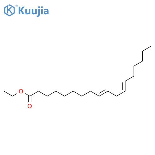 9,12-Octadecadienoic acid, ethyl ester, (E,E)- structure