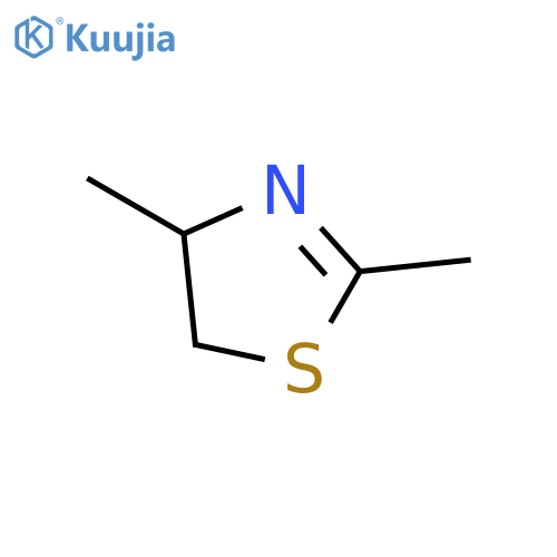 Thiazole, 4,5-dihydro-2,4-dimethyl- structure