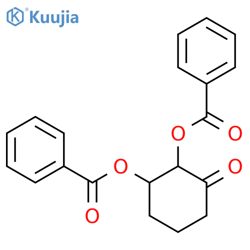 Cyclohexanone, 2,3-bis(benzoyloxy)-, cis- structure