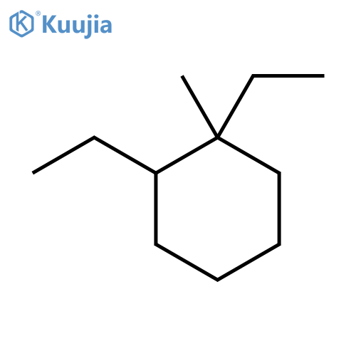 1,2-Diethyl-1-methylcyclohexane structure