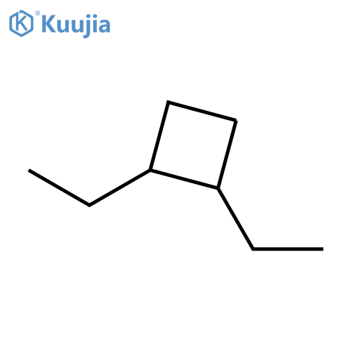Cyclobutane,1,2-diethyl- structure