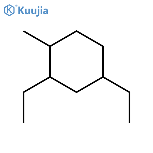 2,4-diethyl-1-methylcyclohexane structure