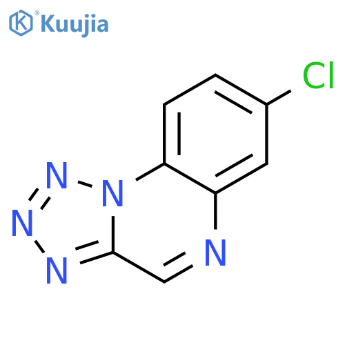 7-chloro-1,2,3,4tetrazolo1,5-aquinoxaline structure