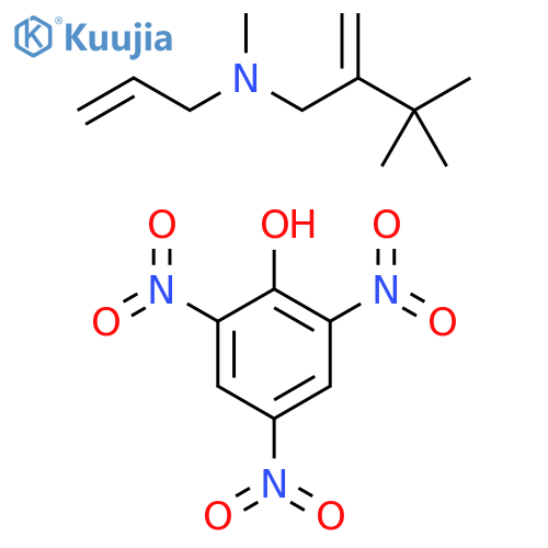 1-Butanamine, N,3,3-trimethyl-2-methylene-N-2-propen-1-yl-, compd. with 2,4,6-trinitrophenol (1:1) structure