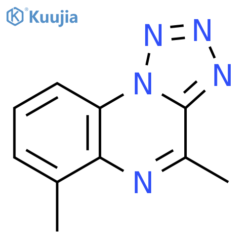 Tetrazolo[1,5-a]quinoxaline, 4,6-dimethyl- structure