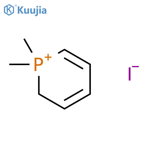 Phosphorinium, 1,2-dihydro-1,1-dimethyl-, iodide structure