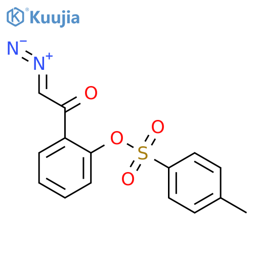 Ethanone, 2-diazo-1-[2-[[(4-methylphenyl)sulfonyl]oxy]phenyl]- structure