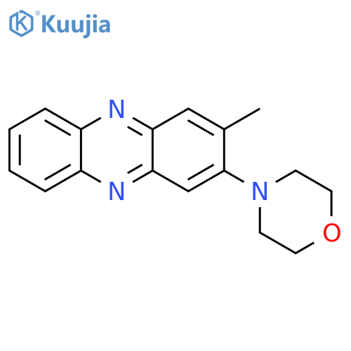 4-(3-Methylphenazin-2-yl)morpholine structure
