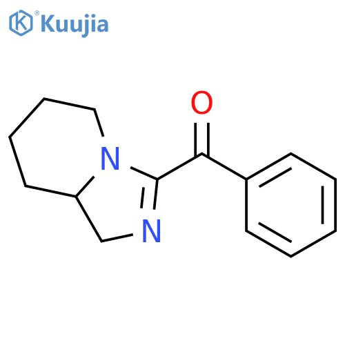 Methanone, (1,5,6,7,8,8a-hexahydroimidazo[1,5-a]pyridin-3-yl)phenyl- structure