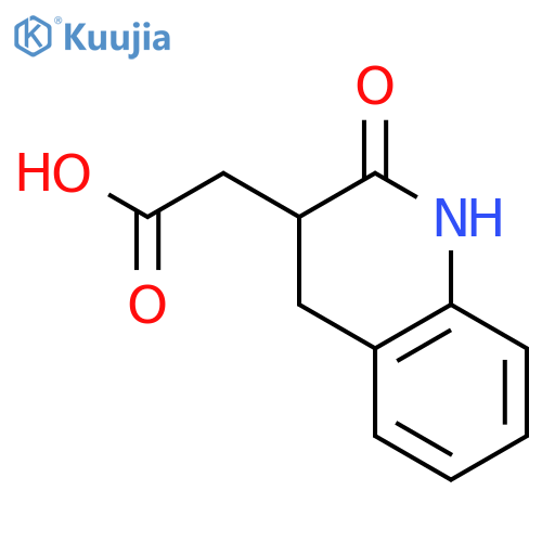 2-(2-Oxo-1,2,3,4-tetrahydroquinolin-3-yl)acetic Acid structure