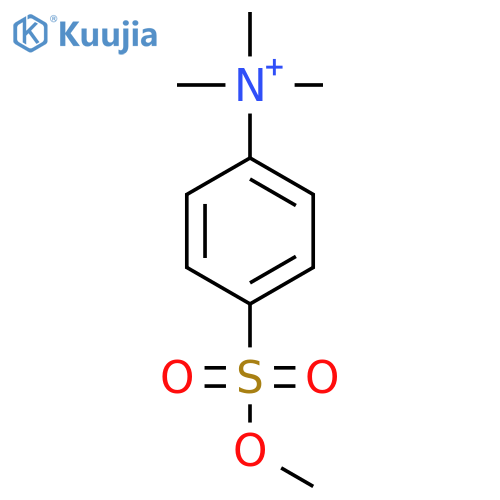 BENZENAMINIUM, 4-(METHOXYSULFONYL)-N,N,N-TRIMETHYL- structure